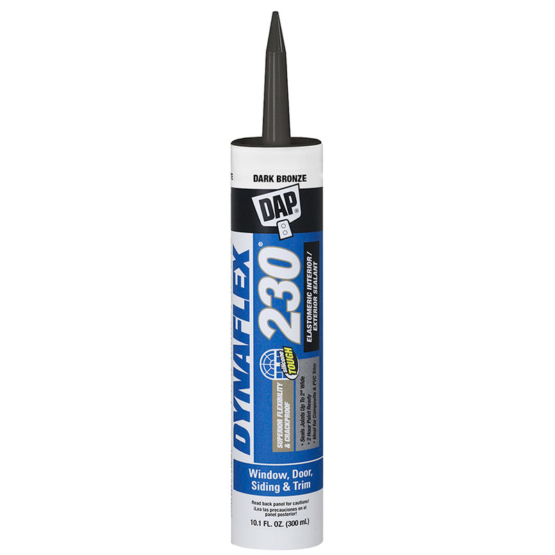 DAP Dynaflex 230 Cart Dk Bronze Window, Door, and Trim Sealant Project Weekend DIY