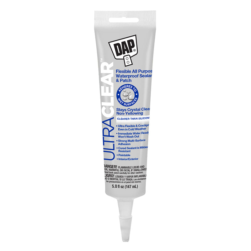 Dap Ultra Clear Flexible Sealant - 5.0 oz by Dap | LCB Paint & Supply