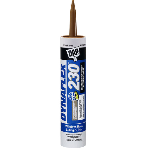 DAP Dynaflex 230 Cart Cedar Tan Window, Door, and Trim Sealant Project Weekend DIY