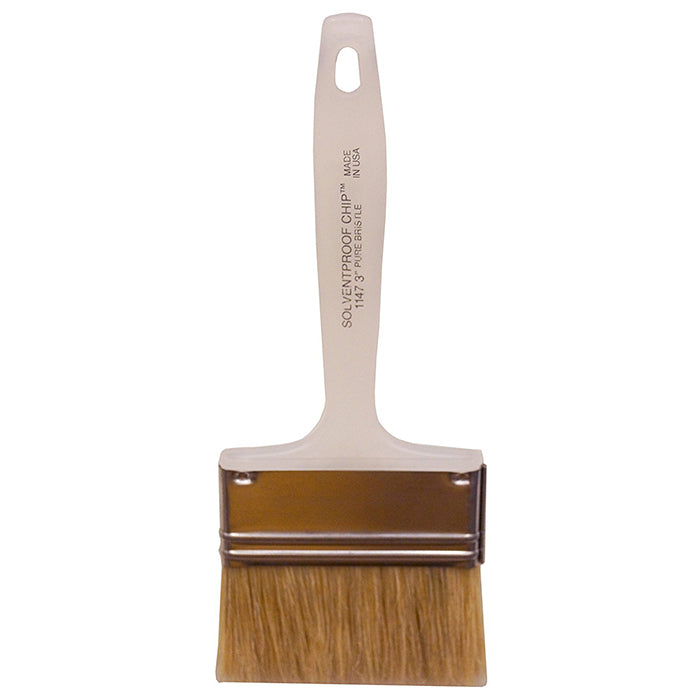 Wooster Pure Bristle Solvent-Proof Chip Brush, 3 Inch