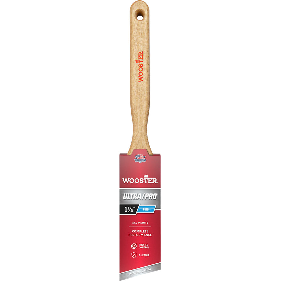 Wooster Ultra/Pro Firm Angle Sash Paint Brush, 1-1/2 Inch