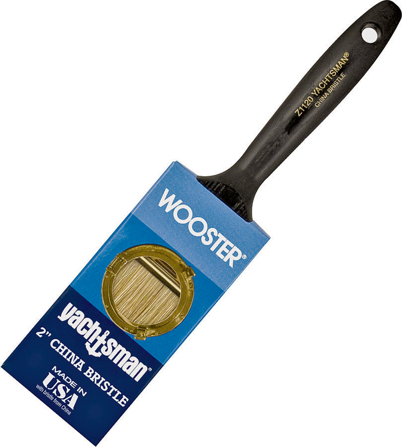 Wooster Yachtsman White China Flat Sash Paint Brush, 2 Inch
