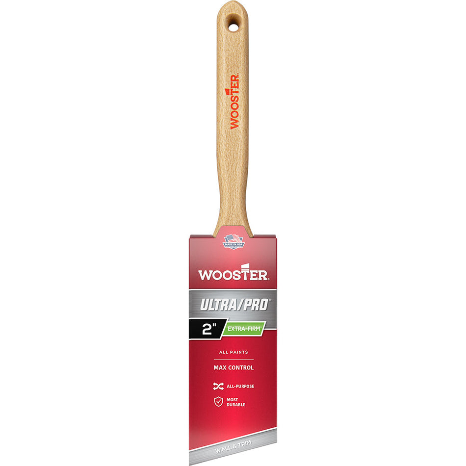 Wooster Ultra/Pro Extra-Firm Lindbeck Angle Sash Paint Brush, 2 Inch