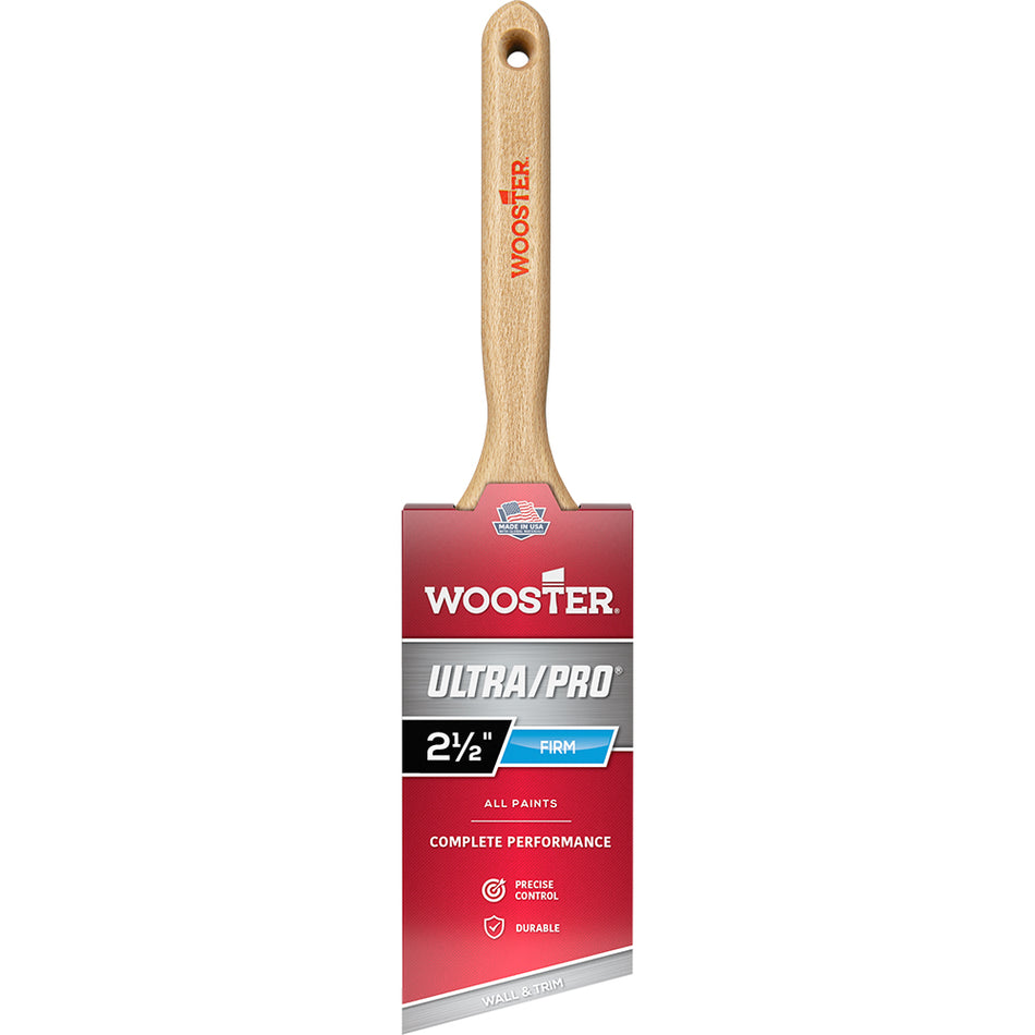 Wooster Ultra/Pro Firm Angle Sash Paint Brush, 2-1/2 Inch
