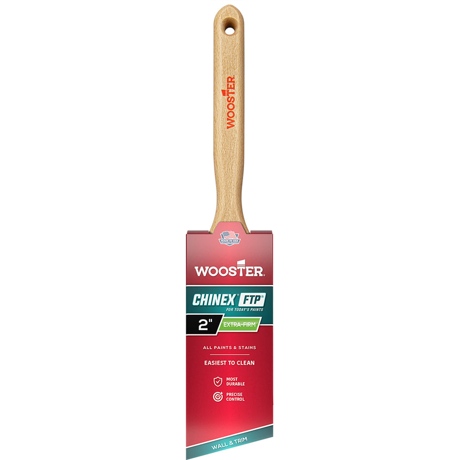 Wooster Chinex FTP Angle Sash Paint Brush, 2 Inch