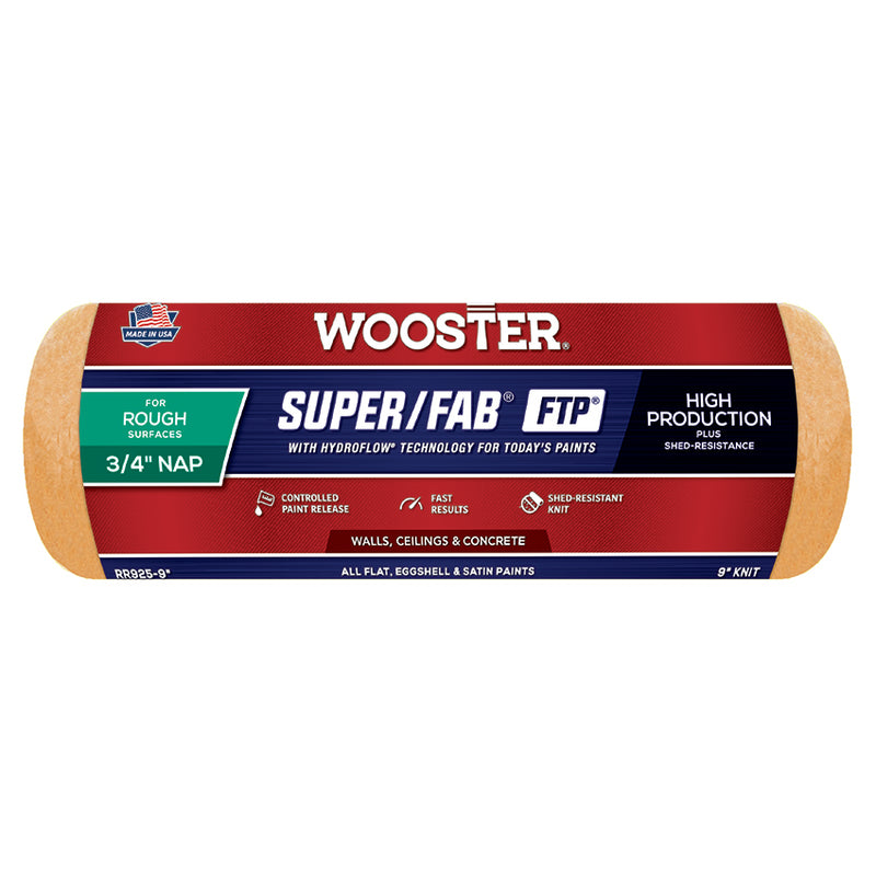 Wooster Super/fab FTP 3/4in - 9in by Wooster | LCB Paint & Supply