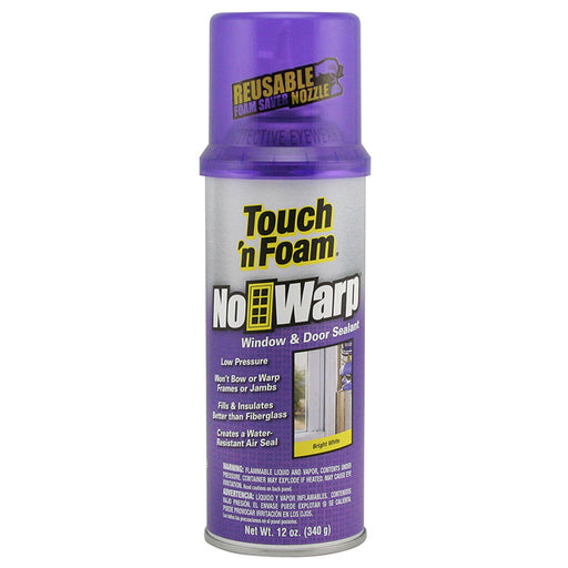DAP Touch 'N Foam Touch'N No Warp Wind Door Window and Sealant Project Weekend DIY