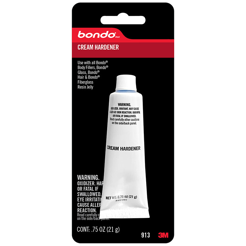 Bondo Cream Hardener, Red, 0.75 oz
