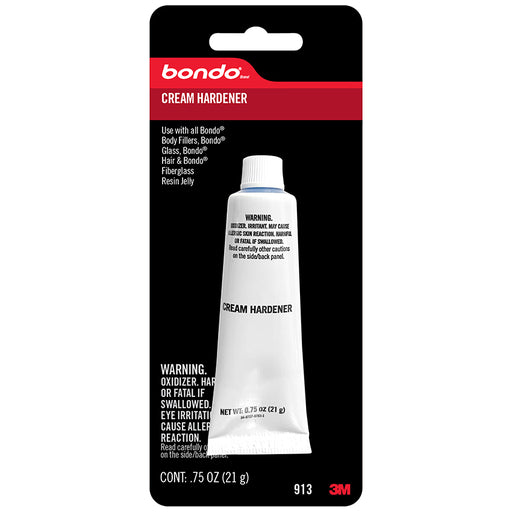 Bondo Cream Hardener, Red, 0.75 oz