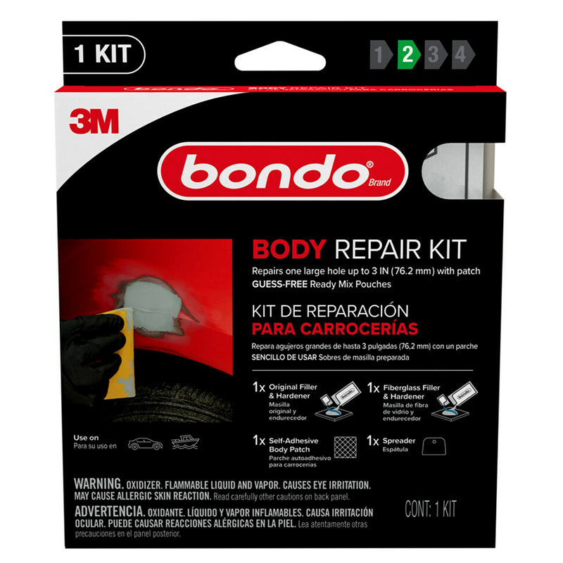Bondo Body Repair Kit Ready Mix Pouches, 2 oz