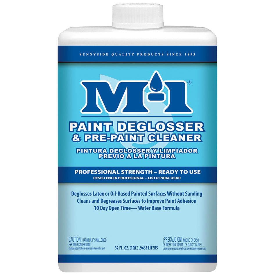Sunnyside M-1 Paint Deglosser & Pre-Paint Cleaner, Quart