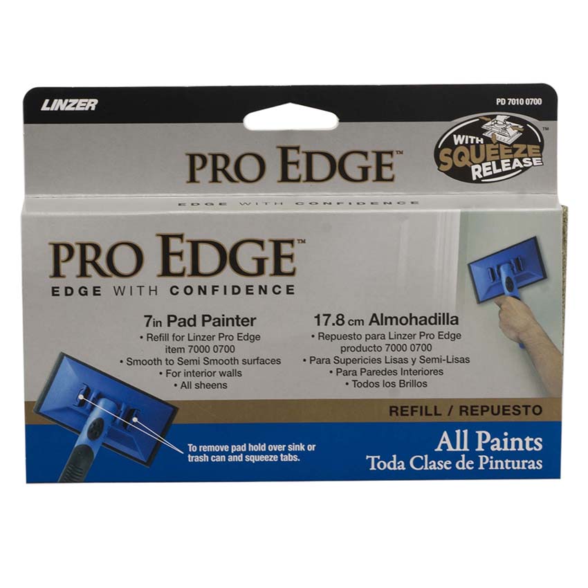 Linzer Pro Edge Pad Painter Refill, 7 Inch