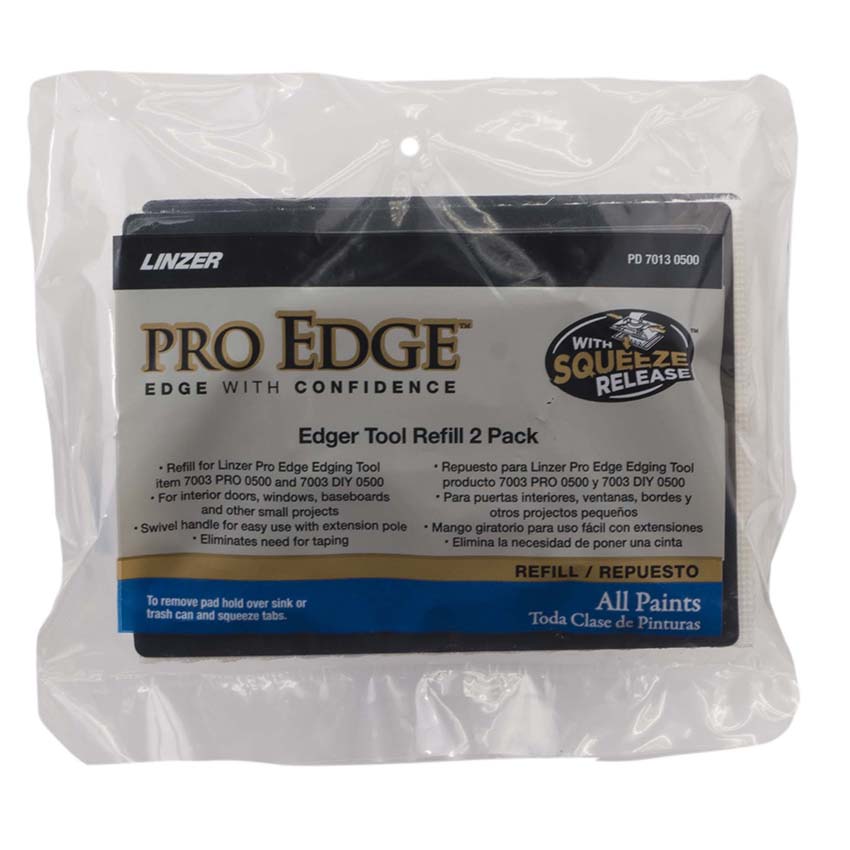 Linzer Pro Edge Edger Pad Refill, 5 Inch, 2-Pack