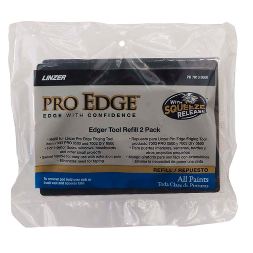 Linzer Pro Edge Edger Pad Refill, 5 Inch, 2-Pack