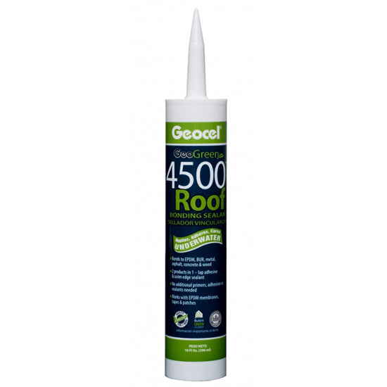 Geocel 4500 Roof Bonding Sealant, Black, 10 oz