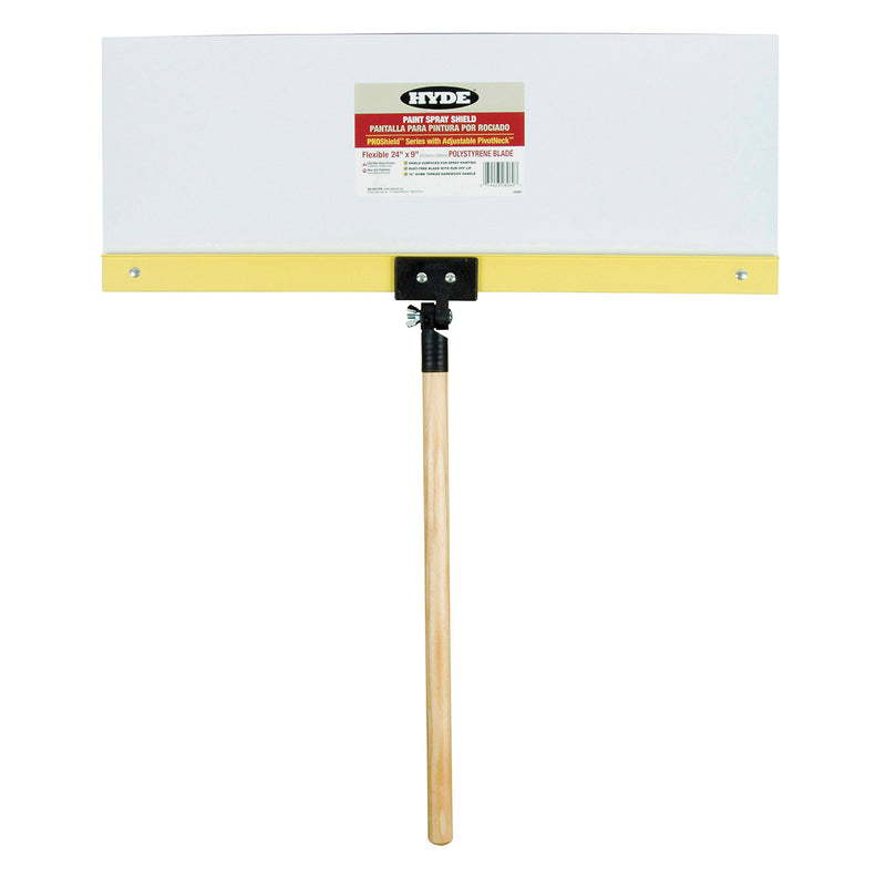 Hyde Proshield Flexible Plastic Spray Shield, 9 Inch