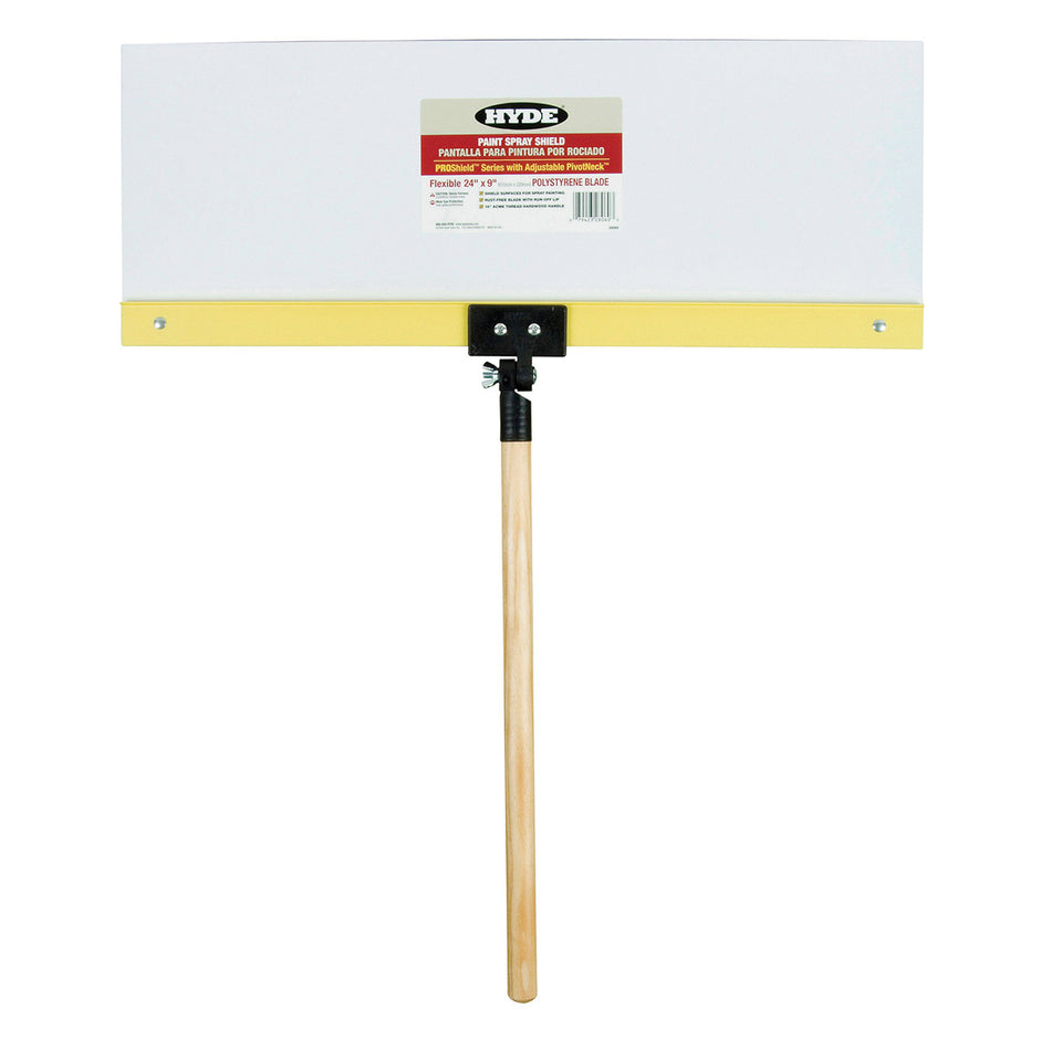 Hyde Proshield Flexible Plastic Spray Shield, 9 Inch