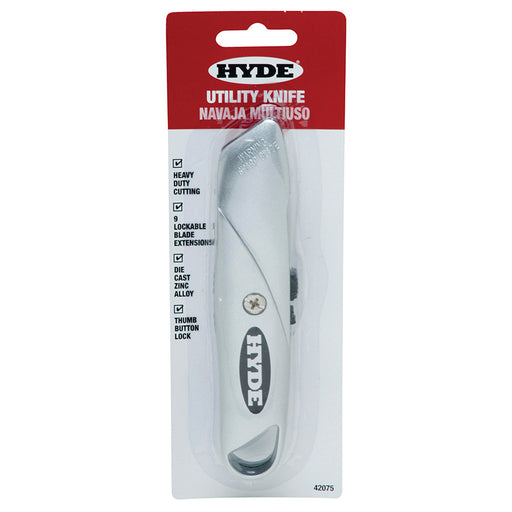 Hyde Top Slide Utility Knife with 1 Blade