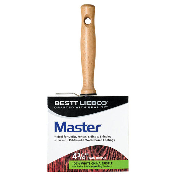 Bestt Liebco Master Stainer Block Brush, 4-3/4 Inch