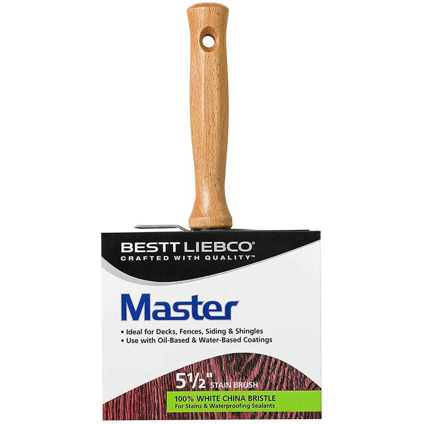 Bestt Liebco Master Stainer Block Brush, 5-1/2 Inch