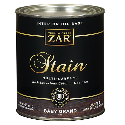 ZAR Interior Oil Base Stain, Baby Grand, Quart