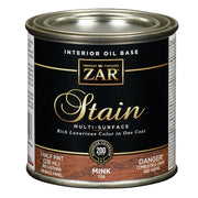 ZAR Interior Oil Base Stain, Mink, Half Pint