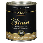 ZAR Interior Oil Base Stain, Gray Cashmere, Quart