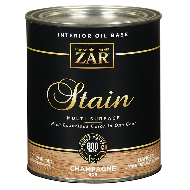 ZAR Interior Oil Base Stain, Champagne, Quart