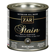 ZAR Interior Oil Base Stain, Blue Moon, Half Pint