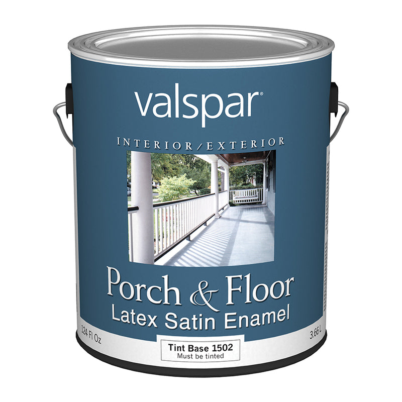 Valspar Concrete & Masonry Interior and Exterior Latex Porch and Floor Enamel Satin Tint Base Gallon product image