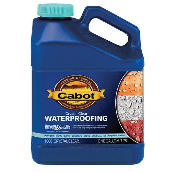 Cabot Sealer With Teflon Crystal Clear Gallon product image