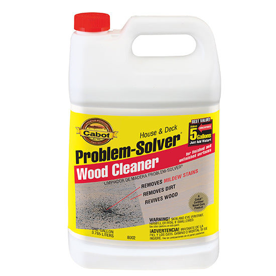 Cabot Problem-Solver Wood Cleaner Gallon product image