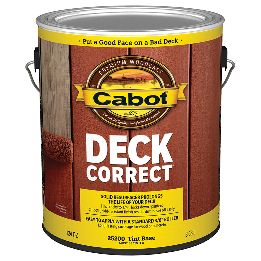 Cabot DeckCorrect, Tint Base, Gallon