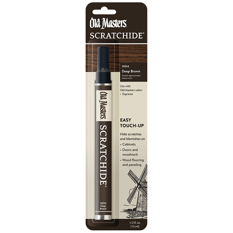 Old Masters Scratchide Touch-Up Pen, Deep Brown