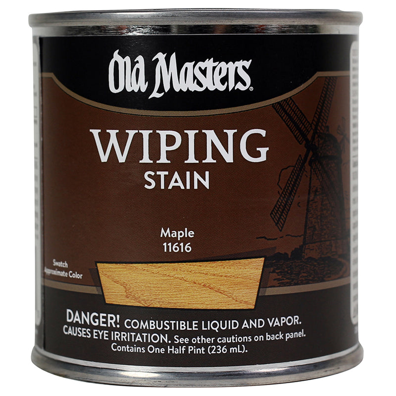 Old Masters Wiping Stain, Maple, Half Pint