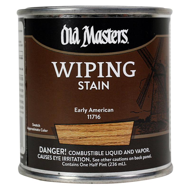 Old Masters Wiping Stain, Early American, Half Pint