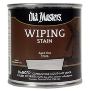 Old Masters Wiping Stain, Aged Oak, Half Pint