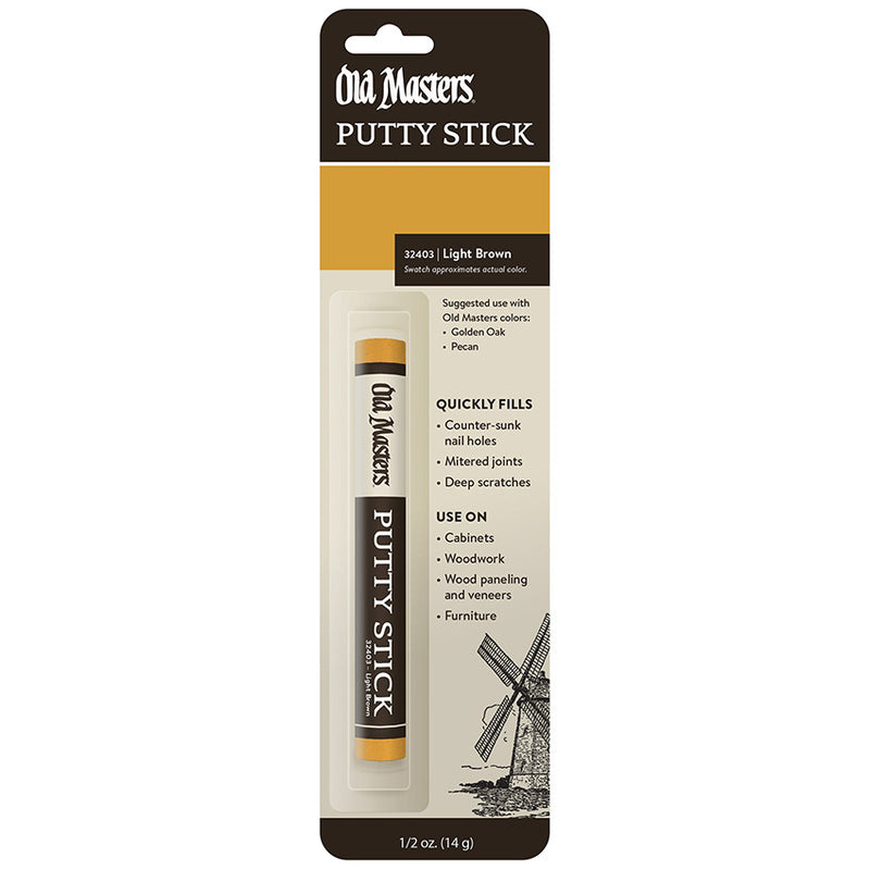 Old Masters Putty Stick, Light Brown