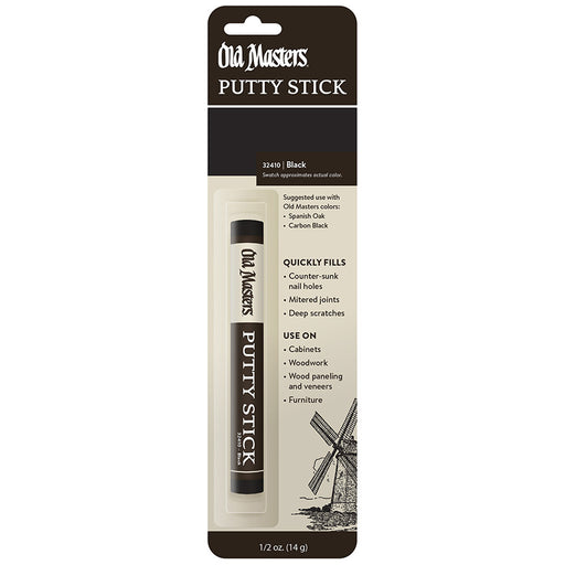 Old Masters Putty Stick, Black