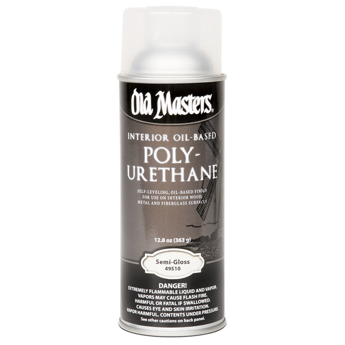 Old Masters Oil-Based Polyurethane Aerosol, Semi-Gloss, 13 oz