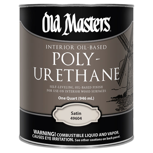 Old Masters Polyurethane Satin - Quart by Old Masters | LCB Paint & Supply