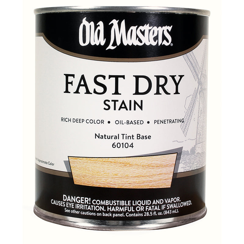Old Masters Fast Dry Stain, Natural, Quart