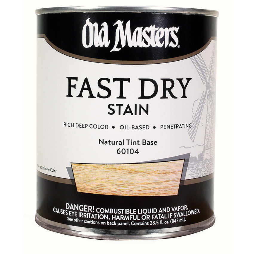 Old Masters Fast Dry Stain, Natural, Quart