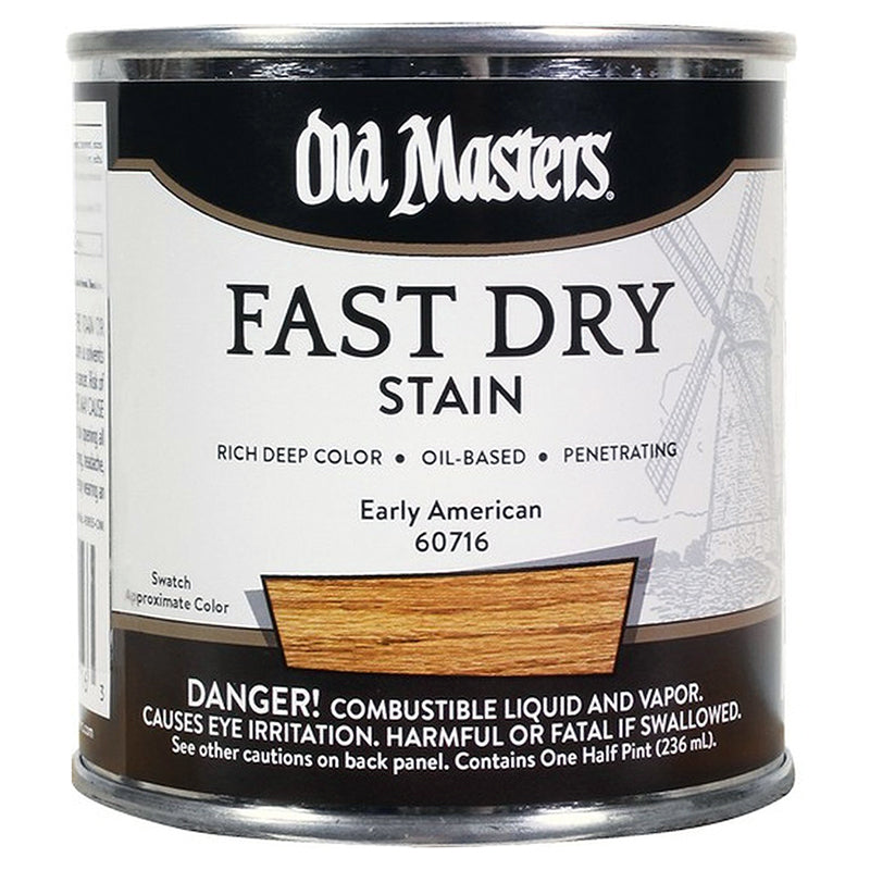 Old Masters Fast Dry Stain, Early American, Half Pint