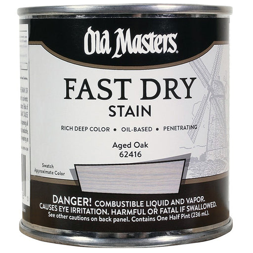 Old Masters Fast Dry Stain, Aged Oak, Half Pint