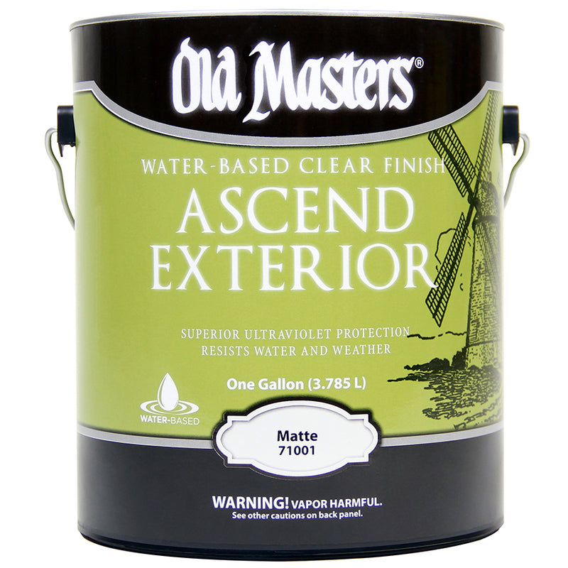 Old Masters Ascend Exterior Water-based Finish Matte Clear 1 Gallon product image