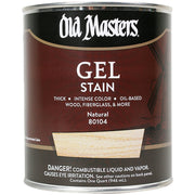 Old Masters Gel Stain, Natural, Quart