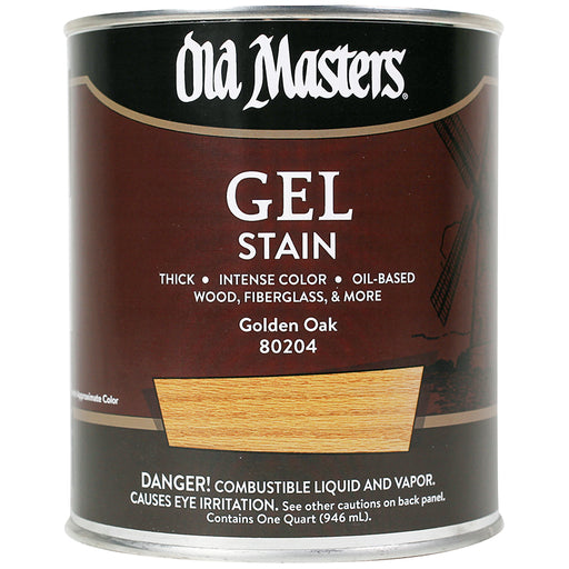 Old Masters Gel Stain, Golden Oak, Quart