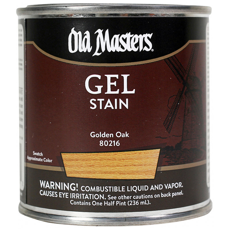Old Masters Gel Stain, Golden Oak, Half Pint
