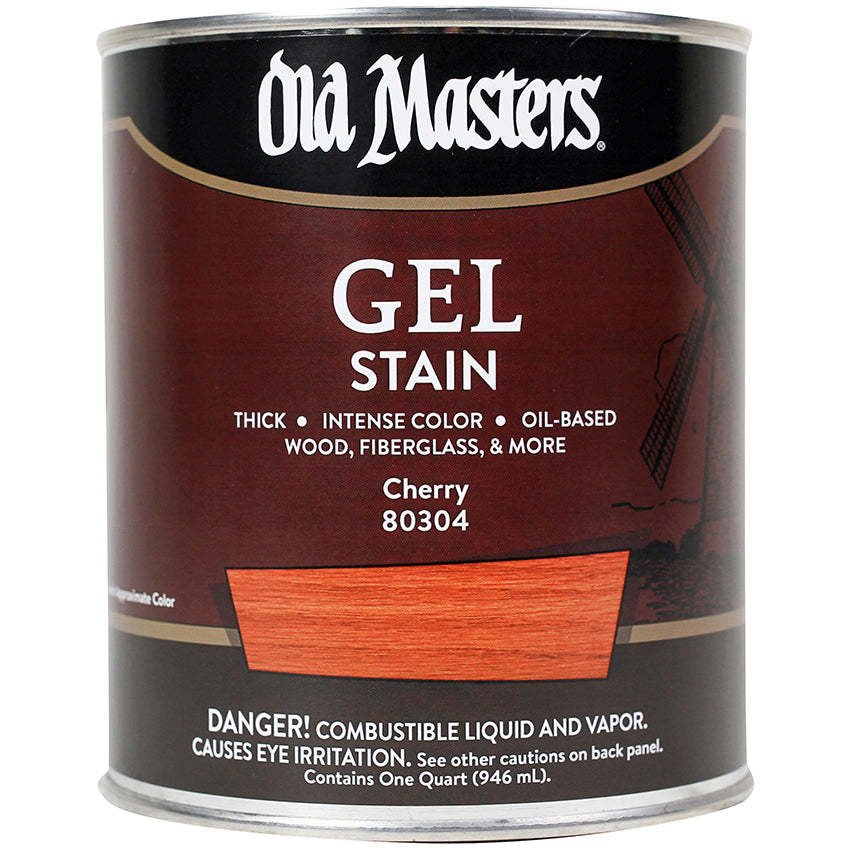 Old Masters Gel Stain, Cherry, Quart